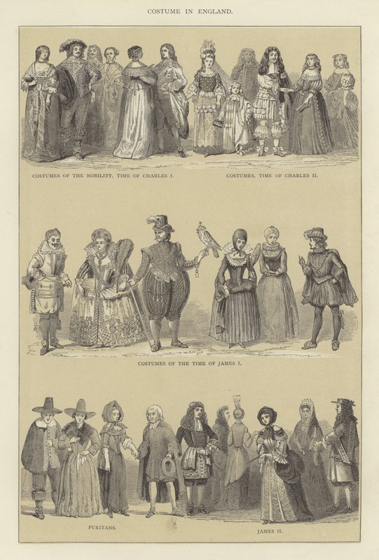 Traje na Inglaterra de English School