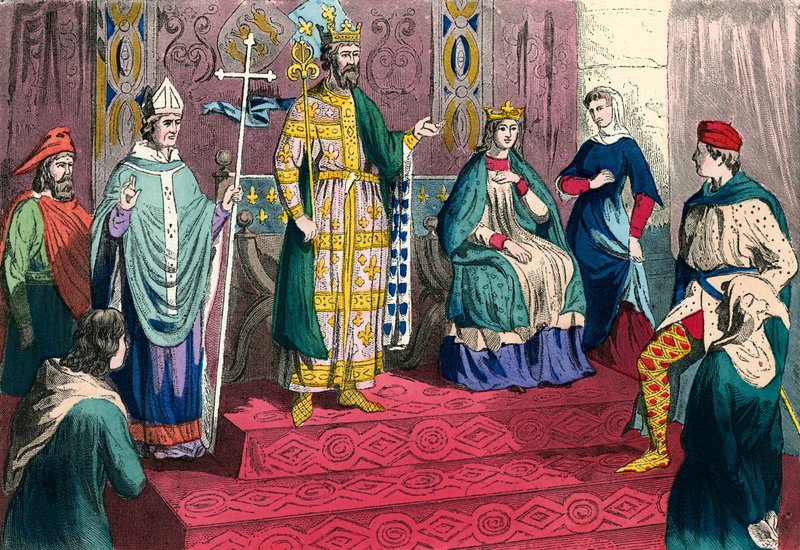 Trajes de 1200 a 1300 de English School