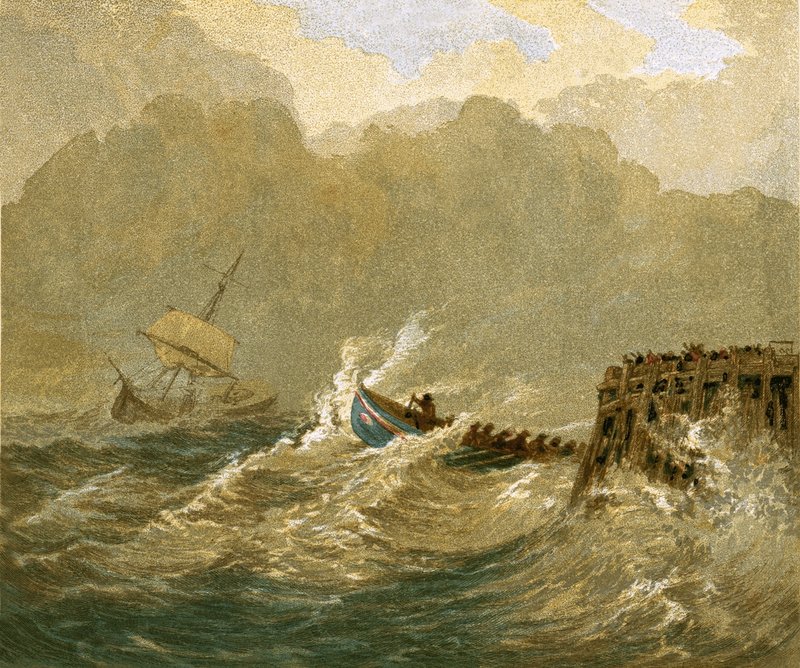Coragem. O barco salva-vidas de English School