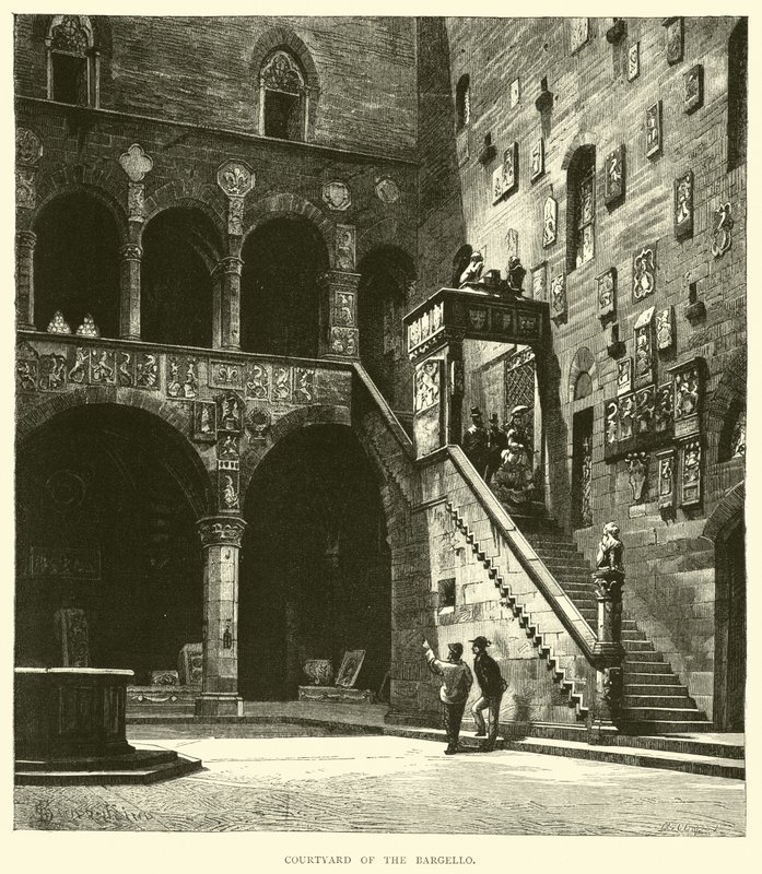 Pátio do Bargello de English School