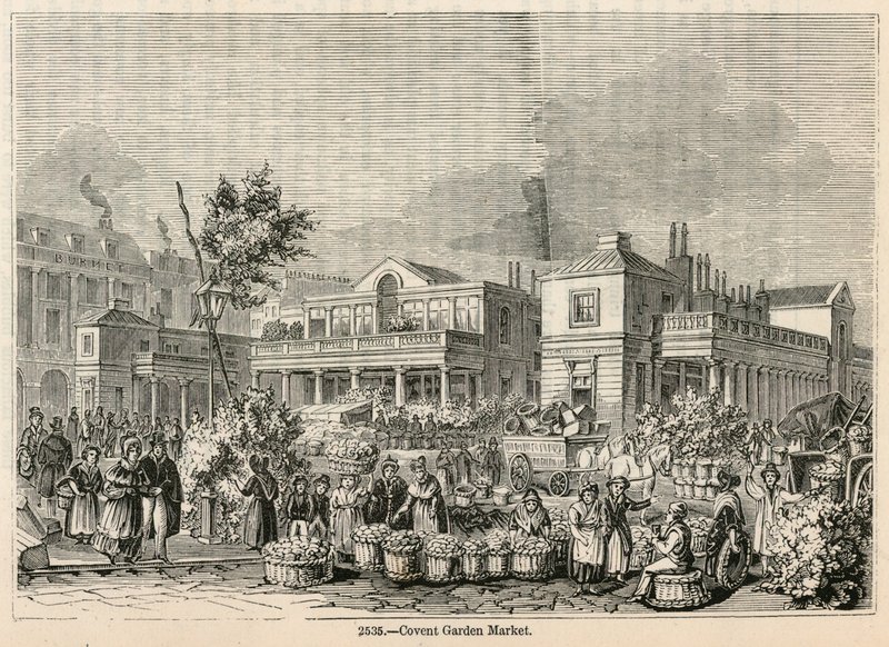 Covent Garden Market, Londres de English School
