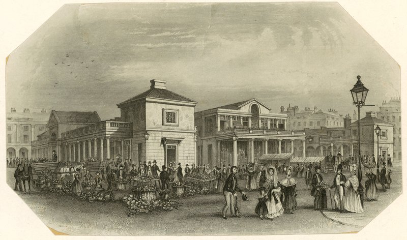 Covent Garden Market, Londres de English School