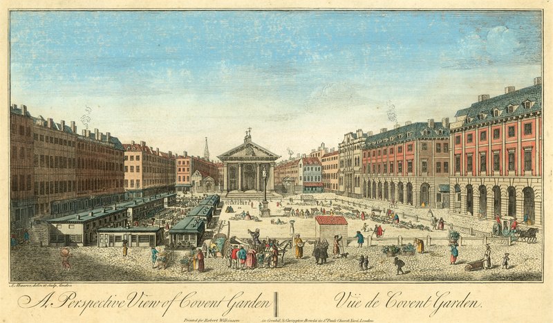 Covent Garden Market, Londres de English School