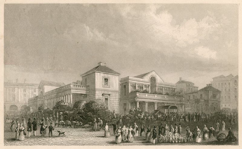Covent Garden Market, Londres de English School