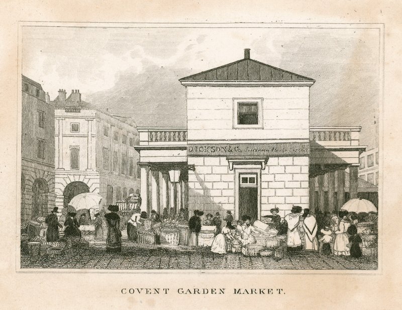 Covent Garden Market, Londres de English School
