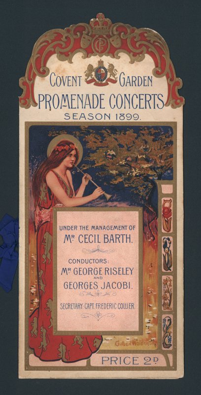 Covent Garden, Concertos Promenade, temporada 1899 de English School