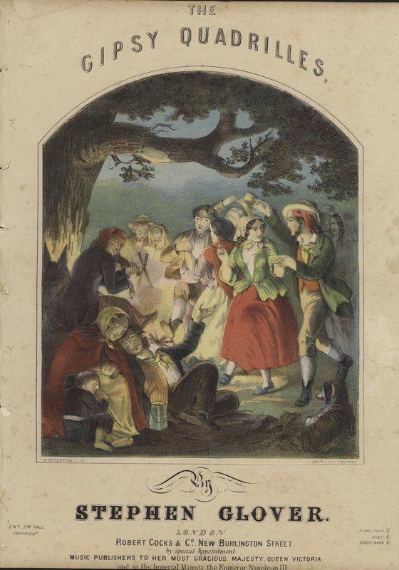 Capa das Quadrilhas Ciganas de English School