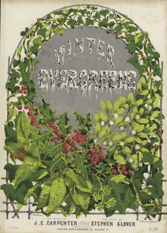 Capa de Evergreens de Inverno de English School