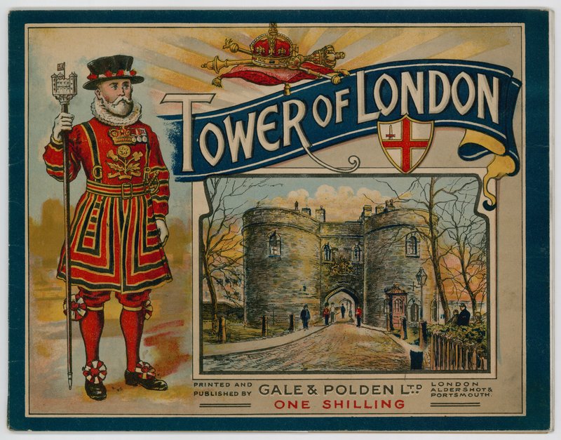 Capa do guia para a Torre de Londres de English School