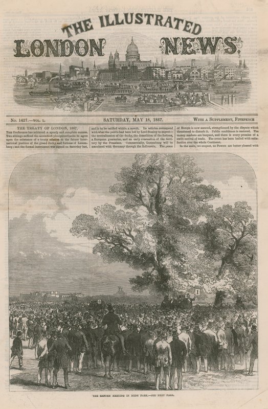 Capa do Illustrated London News de English School