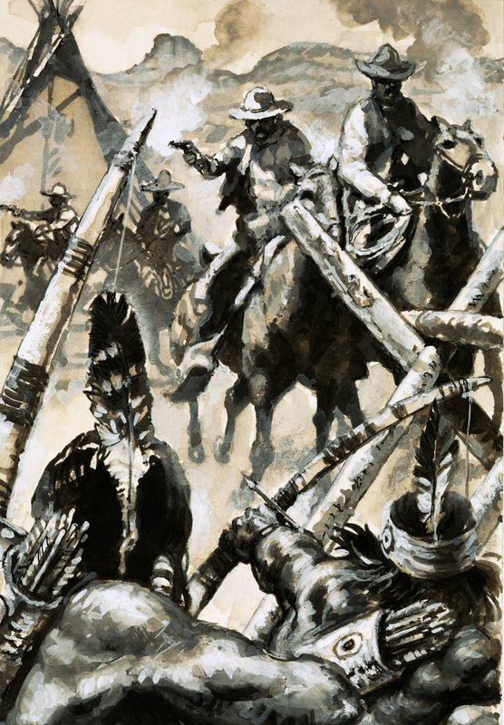 Cowboys e índios em guerra de English School