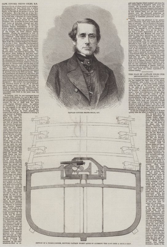 Cowper Phipps Coles (gravura) de English School