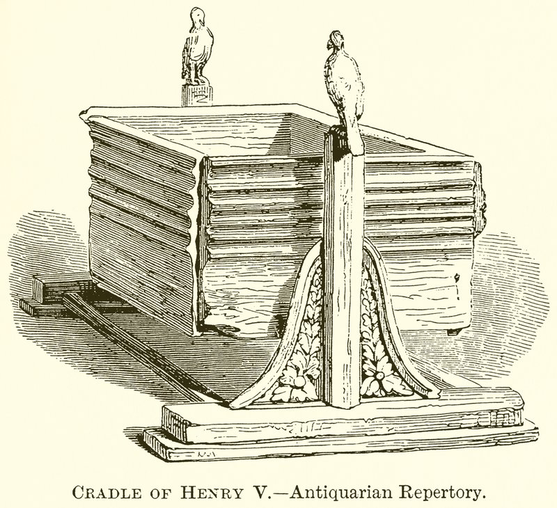 Berço de Henry V .-- Antiquarian Repertory de English School