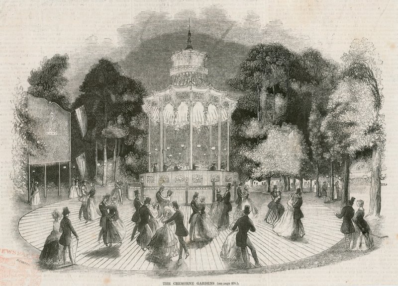Cremorne Gardens, Londres: a plataforma de cristal de English School