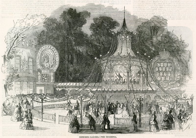 Cremorne Gardens, Londres: A Orquestra de English School