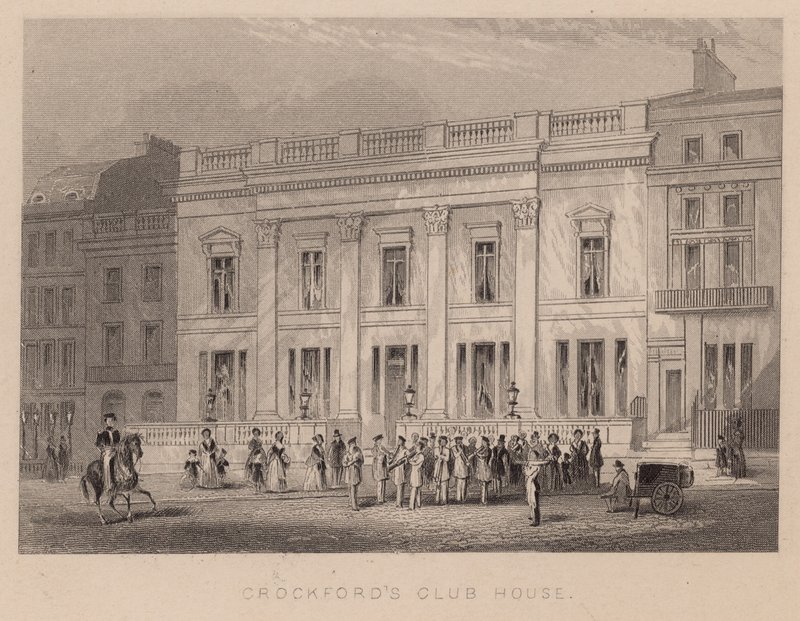 Crockfords Club House, Londres de English School