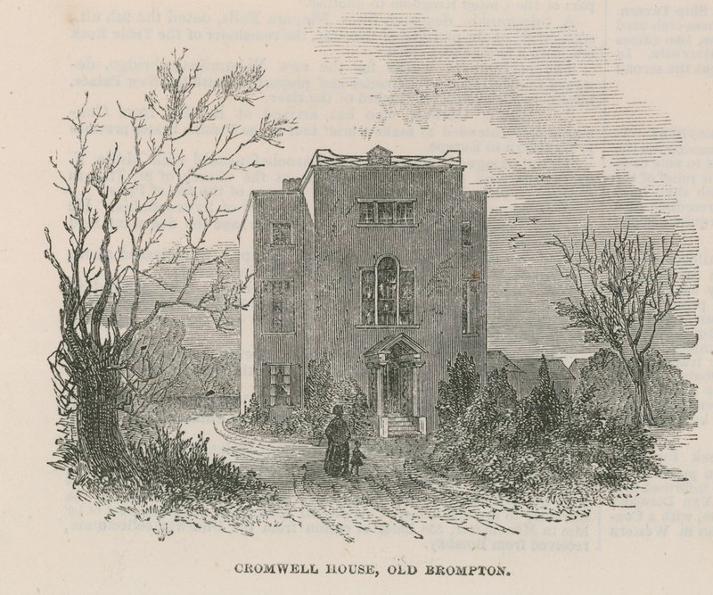 Casa de Cromwell, Old Brompton, Londres de English School