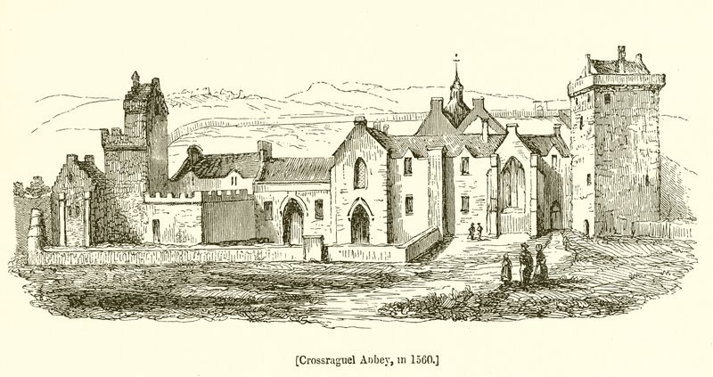 Abadia de Crossraguel, em 1560 de English School