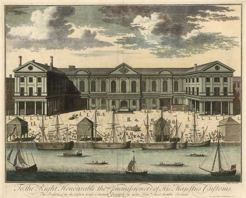 Alfândega, Londres de English School