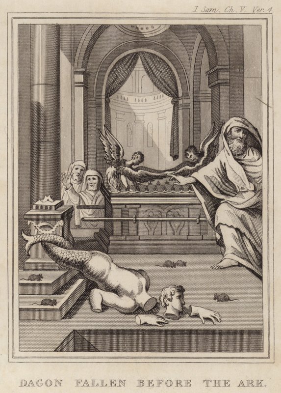 Dagon caído antes da arca de English School