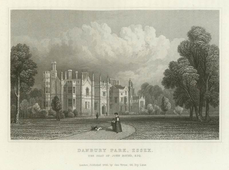 Danbury Park, Essex, a sede de John Round, Esquire de English School