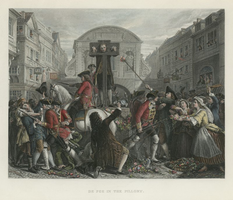 Daniel Defoe no pelourinho de English School