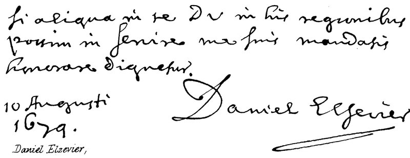 Daniel Elzevier de English School