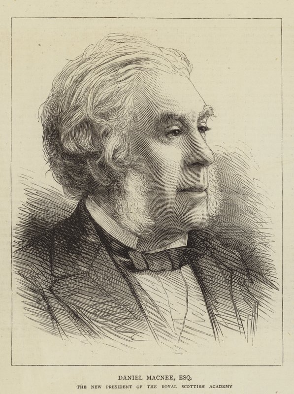 Daniel Macnee, Esquire (gravura) de English School