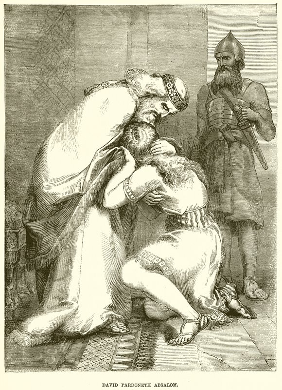 David Pardoneth Absalom de English School