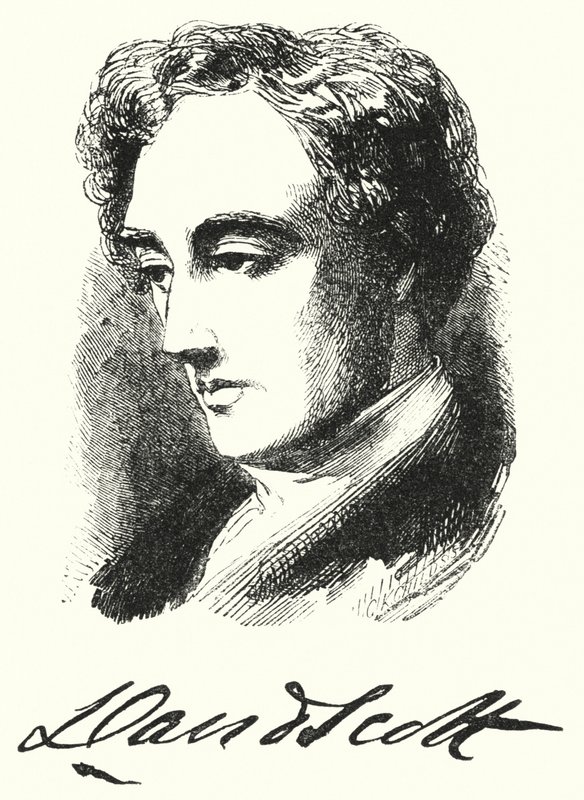 David Scott, RSA (gravura) de English School