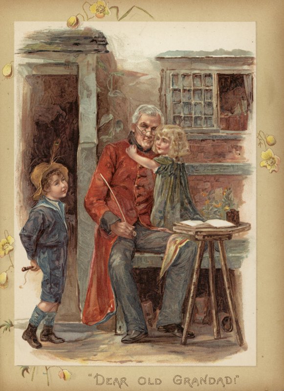 Querido Velho Avô! (chromolitho) de English School