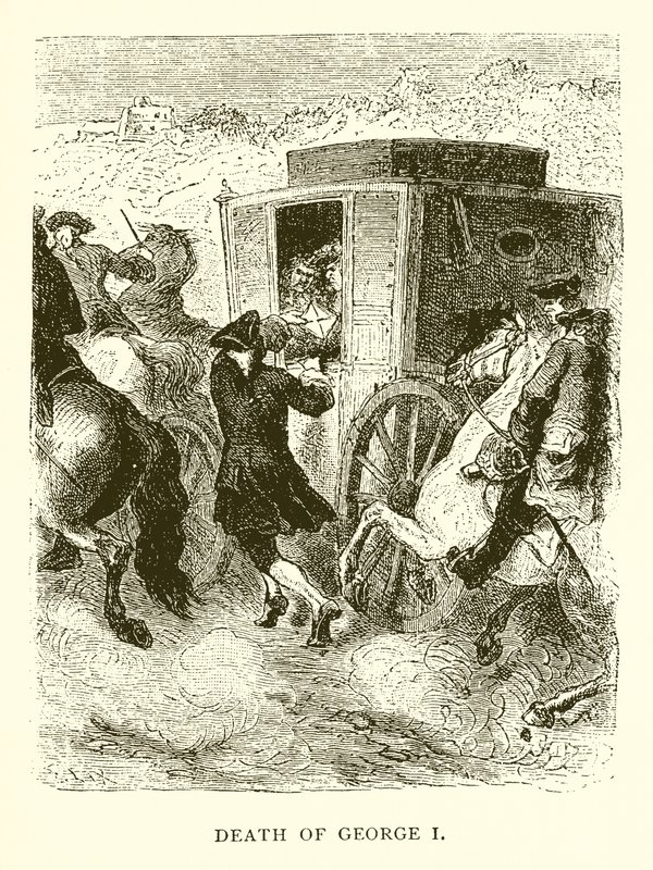 Morte de George I de English School