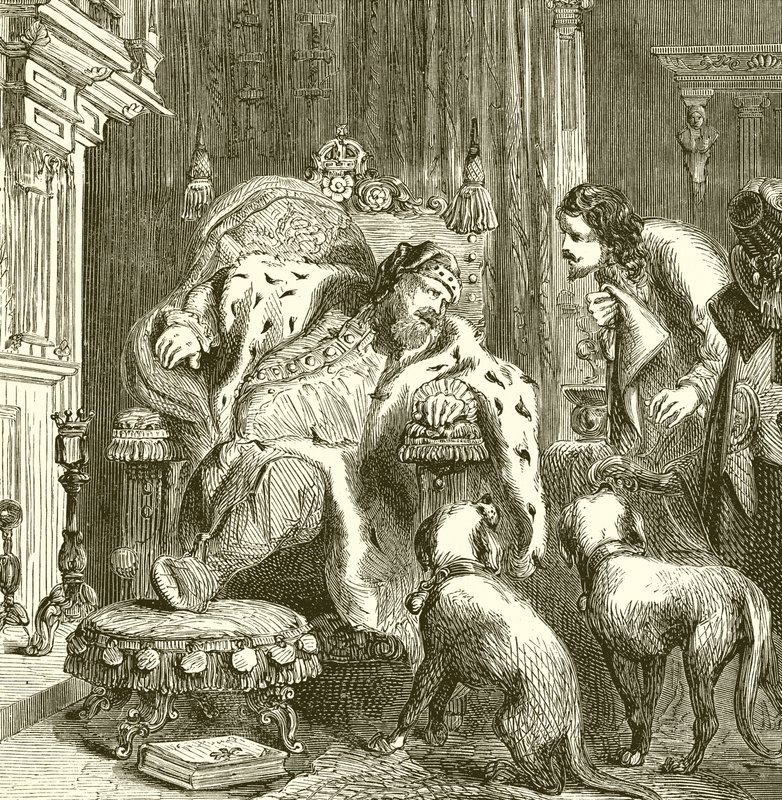 Morte de Tiago I, 1525 de English School
