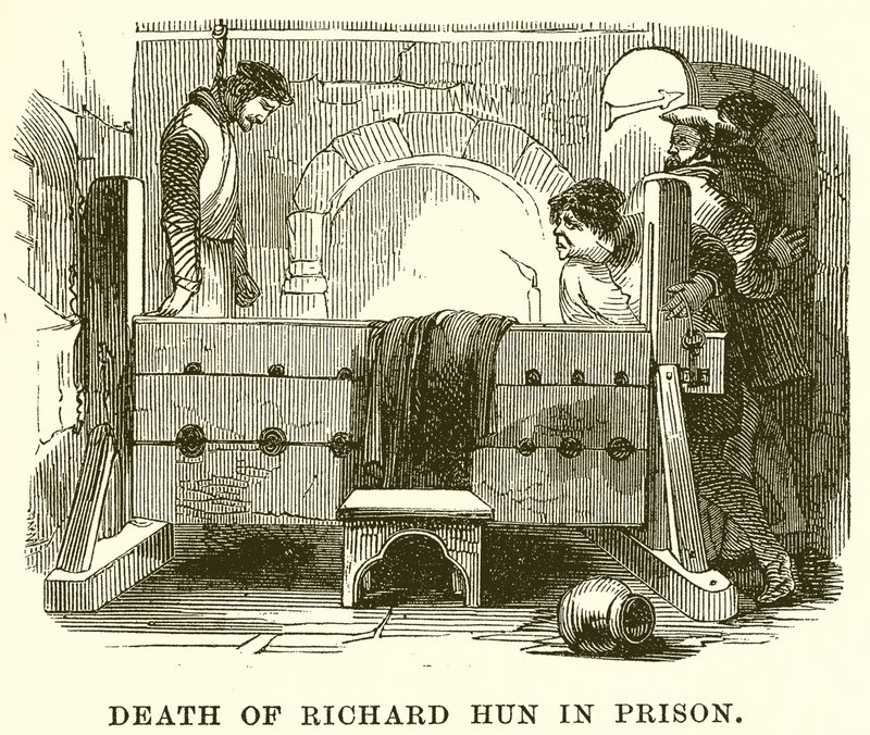 Morte de Richard Hun na prisão de English School