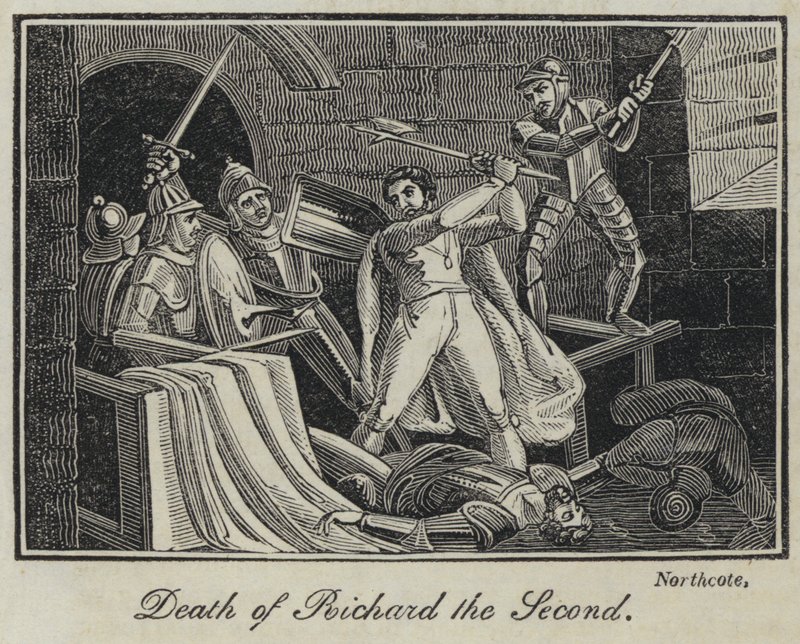 Morte de Ricardo II (gravura) de English School