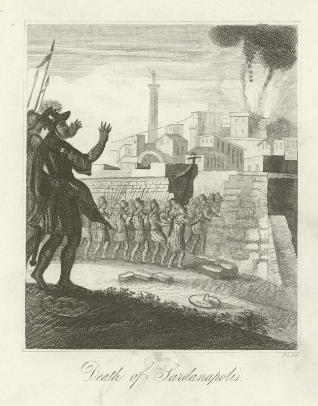 Morte de Sardanápolis de English School