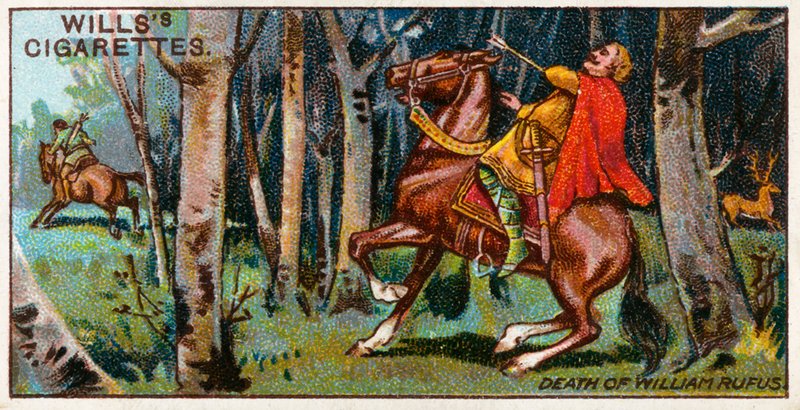 Morte de William Rufus de English School