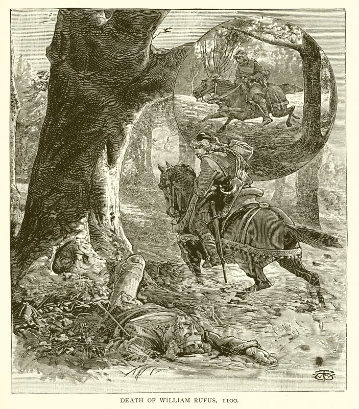 Morte de William Rufus, 1100 de English School