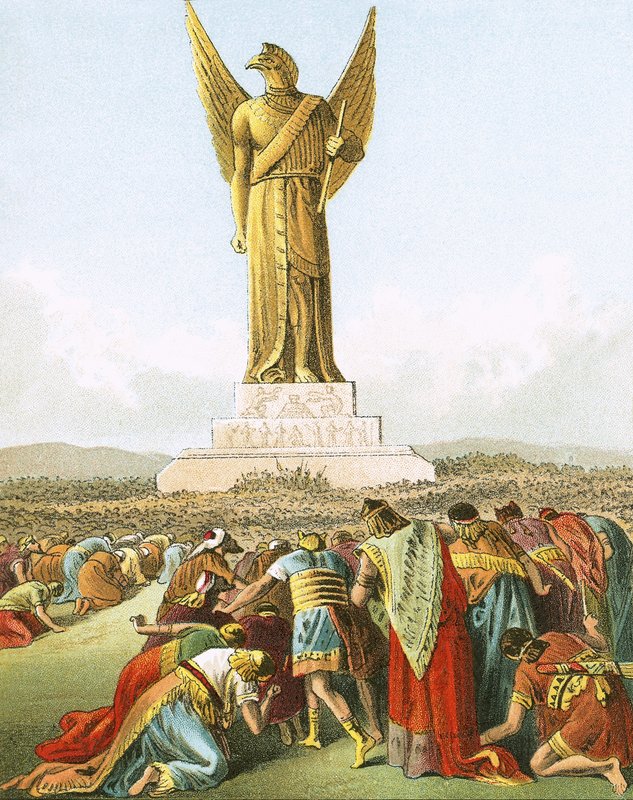 Dedicação da imagem dourada de English School