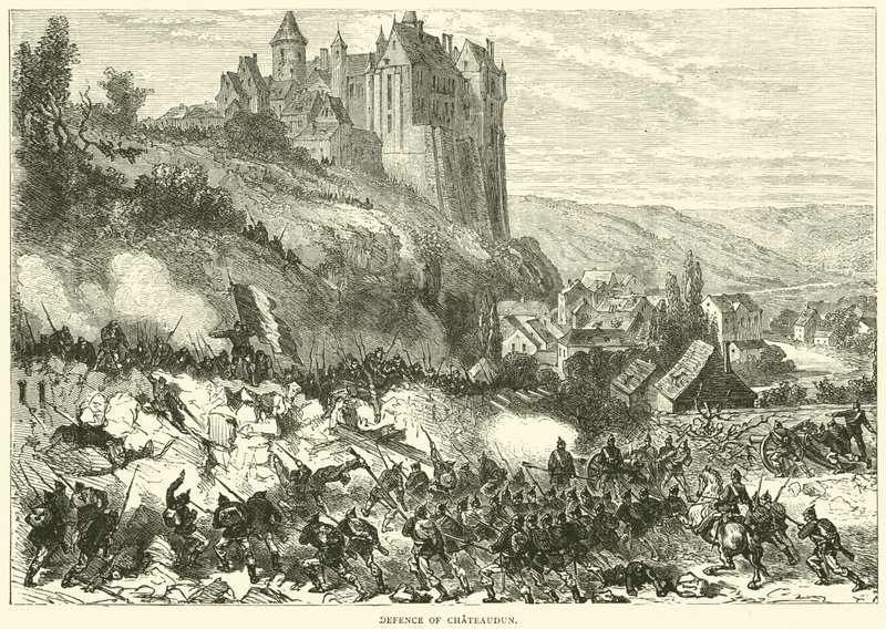 Defesa de Chateaudun, outubro de 1870 de English School