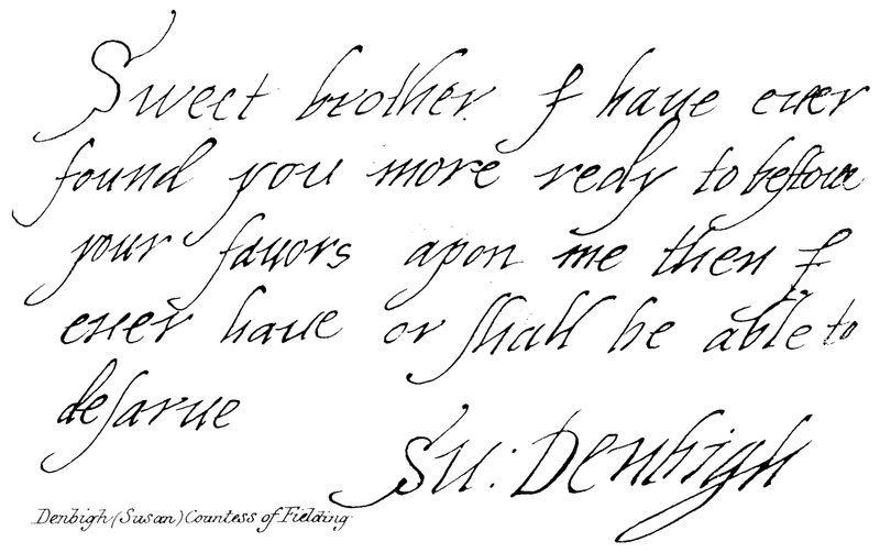 Denbigh (Susan) Condessa de Fielding de English School