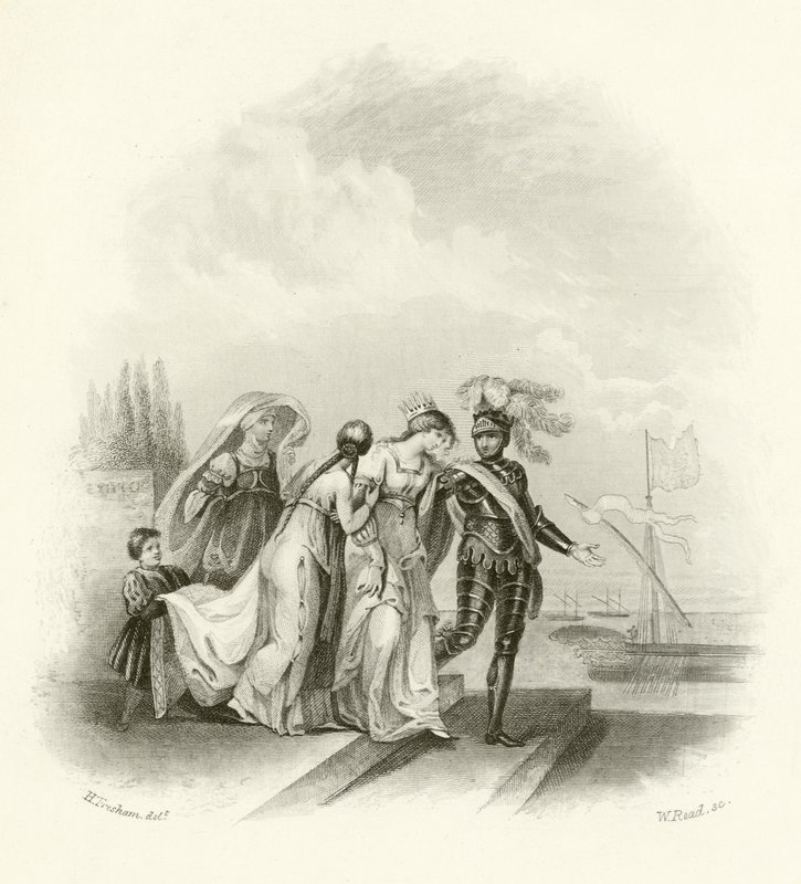 Partida de Richard I de Chipre de English School