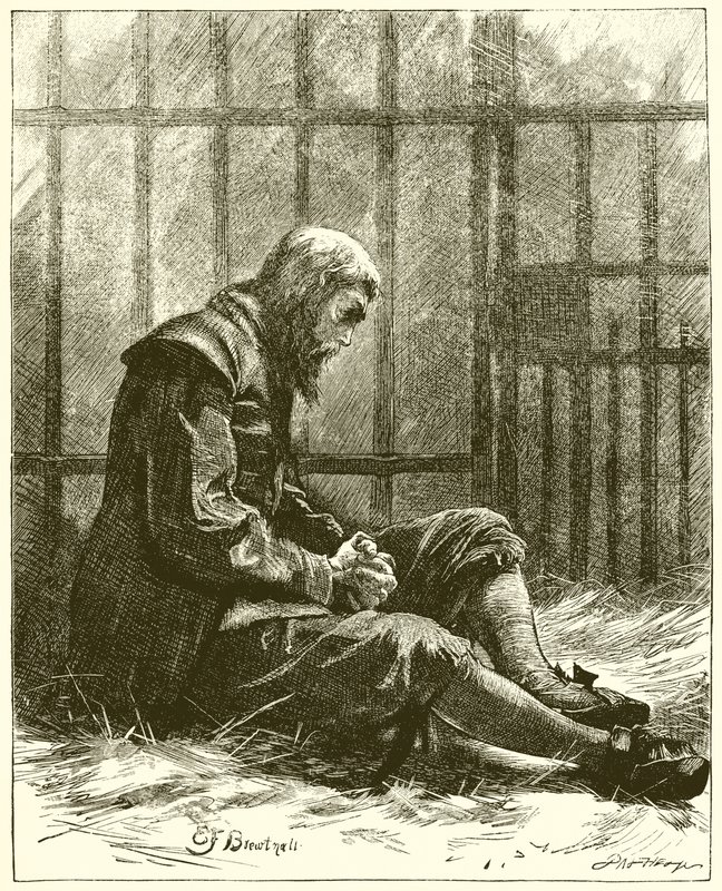 Desespero. Eu sou agora um homem de desespero, e estou calado nele, como nesta gaiola de ferro de English School