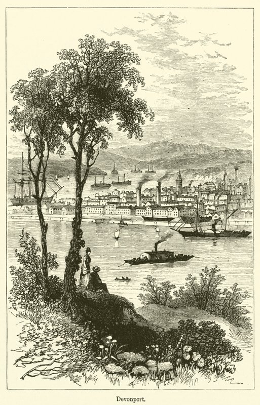 Devonport (gravura) de English School