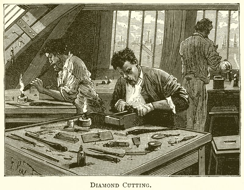 Corte de diamante de English School