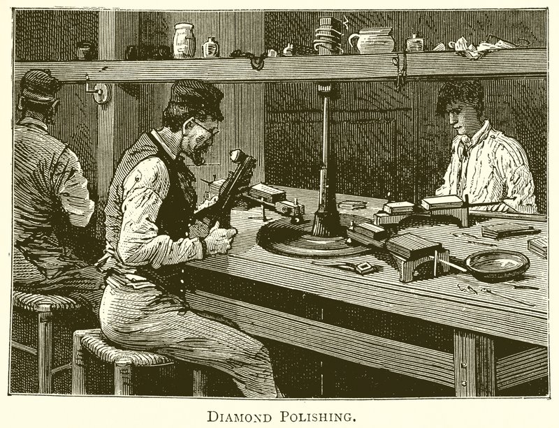 Polimento de diamante de English School