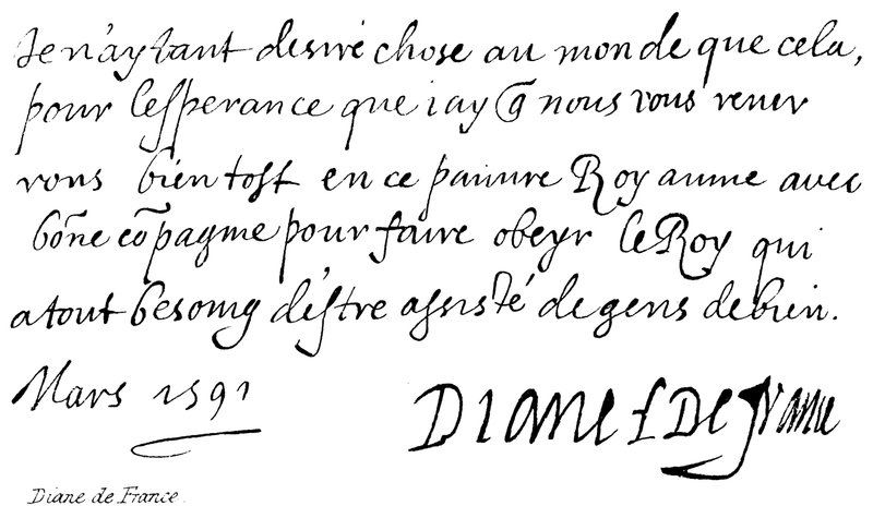 Diane da França de English School