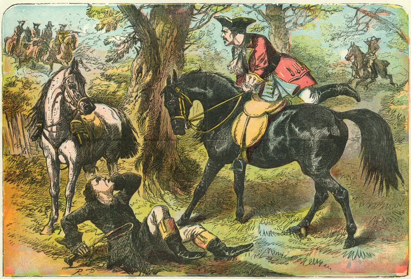 Dick Turpin ganha a posse de Black Bess de English School