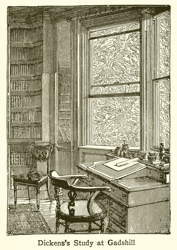Estudo de Dickens em Gadshill de English School
