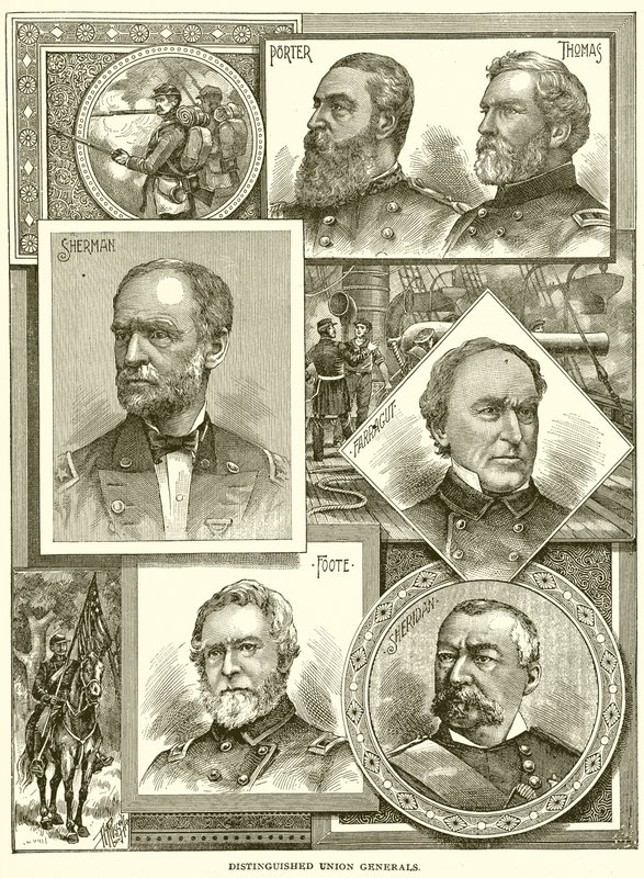 Distintos generais da União de English School